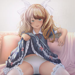 This is a pixiv picture whose title is ぱんつ.