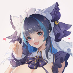 This is a pixiv picture whose title is 柴郡喵喵.