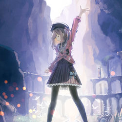 This is a pixiv picture whose title is 鈴原るる.