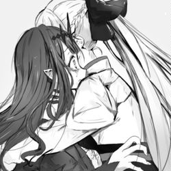 This is a pixiv picture whose title is 何故おまえは….
