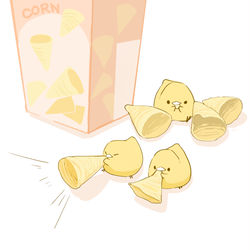 This is a pixiv picture whose title is メガホンコーン.