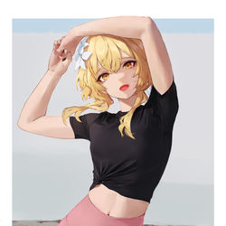 This is a pixiv picture whose title is prac.