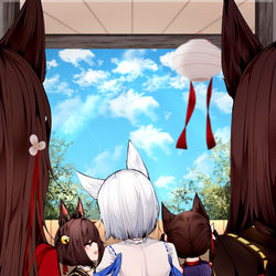 This is a pixiv picture whose title is （=´∇｀=）.