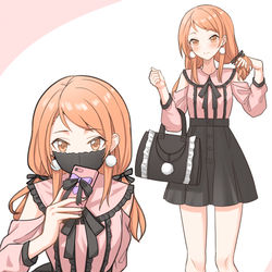 This is a pixiv picture whose title is 量産型地雷系加蓮.