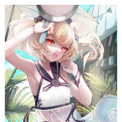 This is a pixiv picture whose title is 美味しいもの、食べよ！.