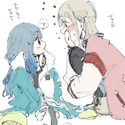 This is a pixiv picture whose title is ちっちゃくなっちゃったやつ。.
