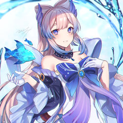 This is a pixiv picture whose title is 珊瑚宮心海.