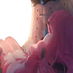 This is a pixiv picture whose title is モルガンとバーヴァン・シー.