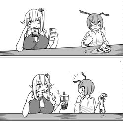 This is a pixiv picture whose title is タピオカフラリグ続き….