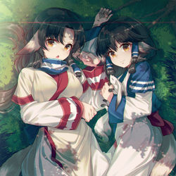 This is a pixiv picture whose title is 【うたわれるもの ロストフラグ 】応援イラスト.