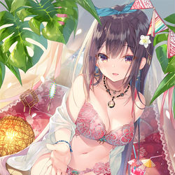 This is a pixiv picture whose title is リフレッシュ・リゾート.
