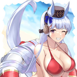 This is a pixiv picture whose title is ゴルシちゃん.
