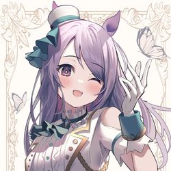 This is a pixiv picture whose title is 🦋.