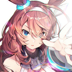 This is a pixiv picture whose title is ミホノブルボン、G00 1st.F∞;.