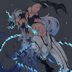 This is a pixiv picture whose title is 破壊豹.