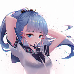 This is a pixiv picture whose title is ayaka.