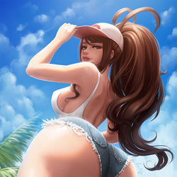 This is a pixiv picture whose title is Hilda.