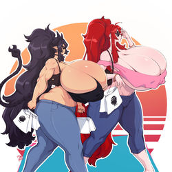 This is a pixiv picture whose title is Commission - Gone shopping.