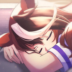 This is a pixiv picture whose title is 居眠りする会長.