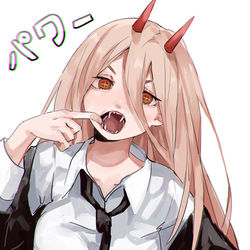 This is a pixiv picture whose title is チェンソーマン.