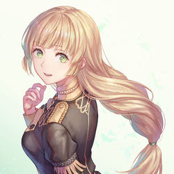 This is a pixiv picture whose title is FE風花雪月２周年グリットちゃん.