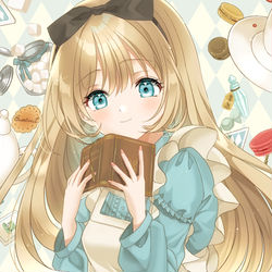 This is a pixiv picture whose title is アリスのお茶会.