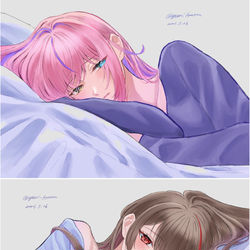 This is a pixiv picture whose title is 「おはよ」.