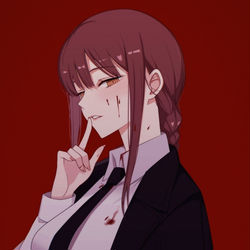 This is a pixiv picture whose title is 玛奇玛.
