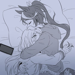 This is a pixiv picture whose title is 眠れない2.0.