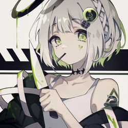 This is a pixiv picture whose title is ★★★.