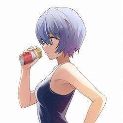 This is a pixiv picture whose title is 綾波レイ.