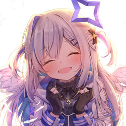 This is a pixiv picture whose title is 100万.