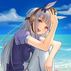 This is a pixiv picture whose title is ゴールドシップ.