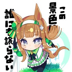This is a pixiv picture whose title is サイレンススズカ SDver..