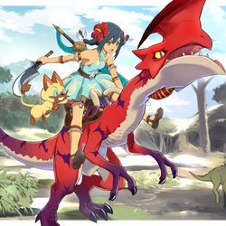 This is a pixiv picture whose title is Ride on.