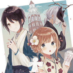 This is a pixiv picture whose title is 助手、はじめました！.