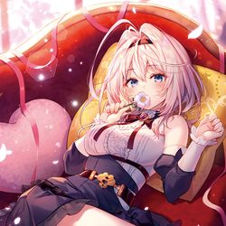 This is a pixiv picture whose title is お出かけですか？探偵様.