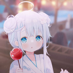 This is a pixiv picture whose title is Yukata Uto.