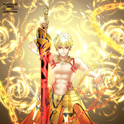This is a pixiv picture whose title is FGO／ギルガメッシュ.