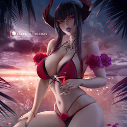 This is a pixiv picture whose title is Summer Eliza / エリザ.