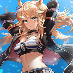 This is a pixiv picture whose title is ゴールドシチー.