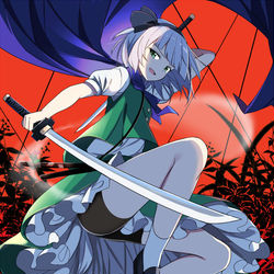 This is a pixiv picture whose title is EX魂魄妖夢.