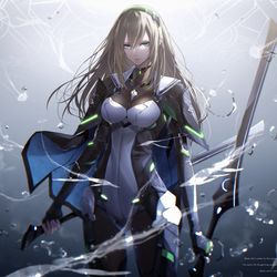 This is a pixiv picture whose title is fragment.