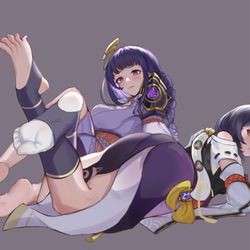 This is a pixiv picture whose title is 雷神家里就做这个啊？.