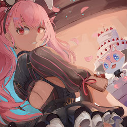 This is a pixiv picture whose title is 【未来】 Mirai | Original Character.