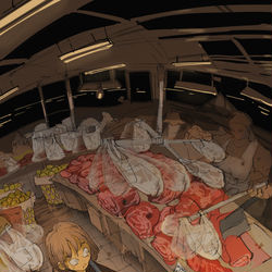 This is a pixiv picture whose title is ブーン…ブーン….