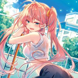 This is a pixiv picture whose title is 濡れちゃったね.