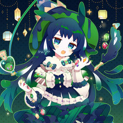 This is a pixiv picture whose title is キラキラ収集家.