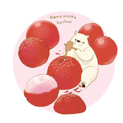 This is a pixiv picture whose title is ライチ.