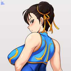 This is a pixiv picture whose title is Chun-Li / 春麗.